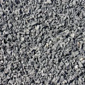 Close-up of small gray gravel stones.